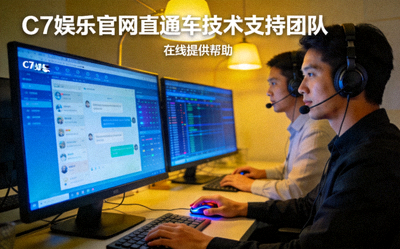 C7娱乐官网直通车技术支持团队工作场景 - 展示专业客服与技术人员在线提供帮助